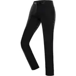 ALPINE PRO CORBA Dámské softshellové kalhoty, černá, velikost