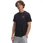 Under Armour LAUNCH CAMO Pánské tričko, černá, velikost S