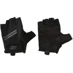 ALPINE PRO MESE Unisex cyklistické rukavice, černá, velikost