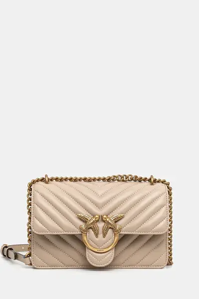 Kožená kabelka Pinko