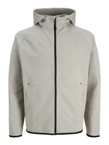 JACK & JONES Tepláková bunda  svetlosivá