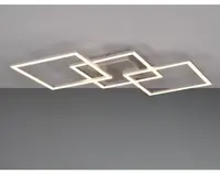 Stropné/nástenné osvetlenie LED Trail 74,5 cm, titanový kov%