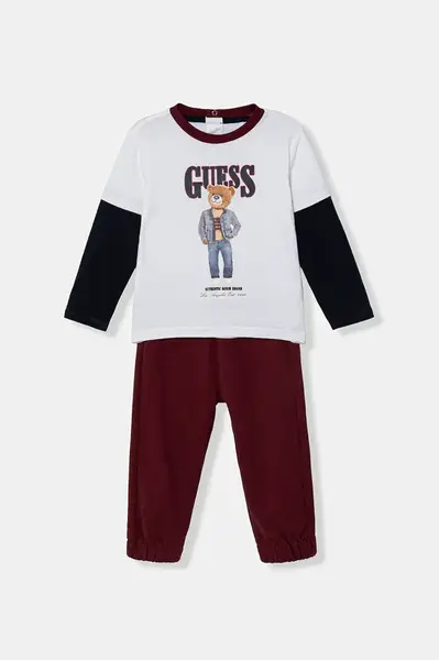 Guess Dětská bavlněná souprava Guess 2-pack