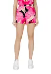Květinové viskózové kraťasy