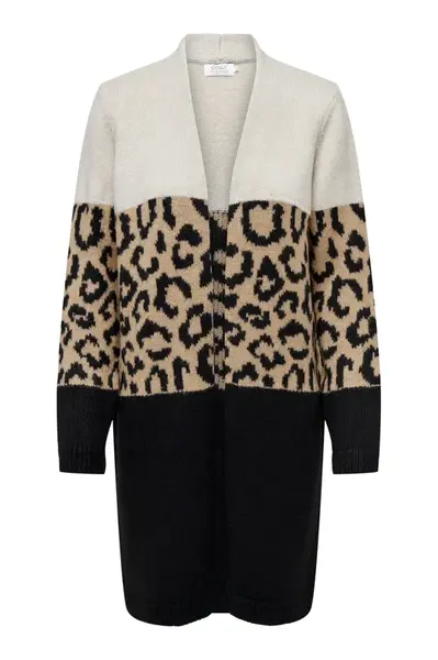 Leopardí vzorovaný cardigan Only