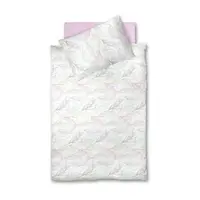 Fleuresse POVLEČENÍ, makosatén, bílá, světle růžová, šedobéžová, šalvějově zelená, 140/200 cm