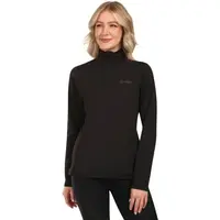 KILPI WILLIE Dámské termo triko s dlouhým rukávem, černá, velikost