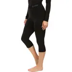 KILPI LINE Dámské bezešvé 3/4 termo kalhoty, černá, velikost