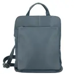 Dámsky kožený batôžtek/kabelka džínsovo modrý - Delami Houtel