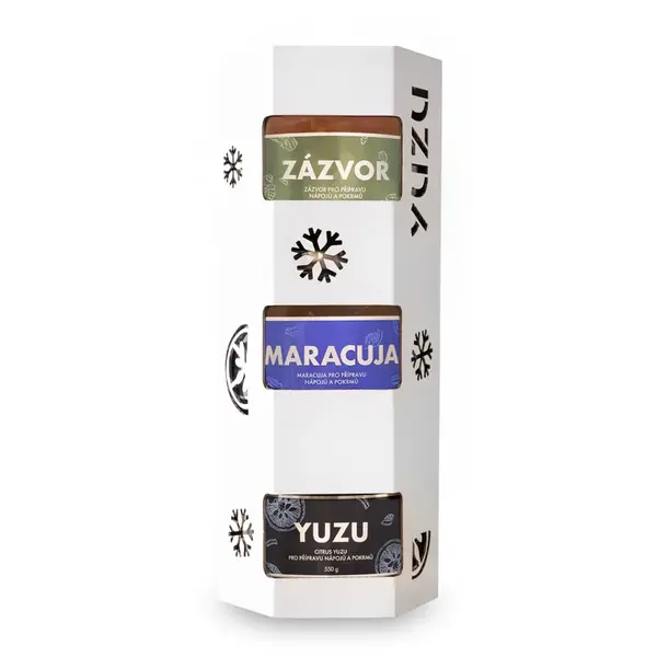 YUZU Mix Trio Yuzu + Maracuja + Zázvor 3x550 g