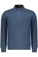 Modrá pánska mikina na zips