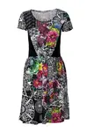 Desigual květinové mini šaty