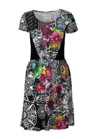 Desigual květinové mini šaty