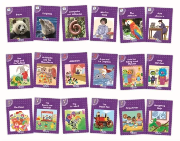 Core Purple Readers Complete Set (18 Books) - Sara Wernham