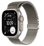 APPLE Watch Ultra 3 GPS + Cellular 49mm prírodný titán - prírodný titánový milánsky ťah - L