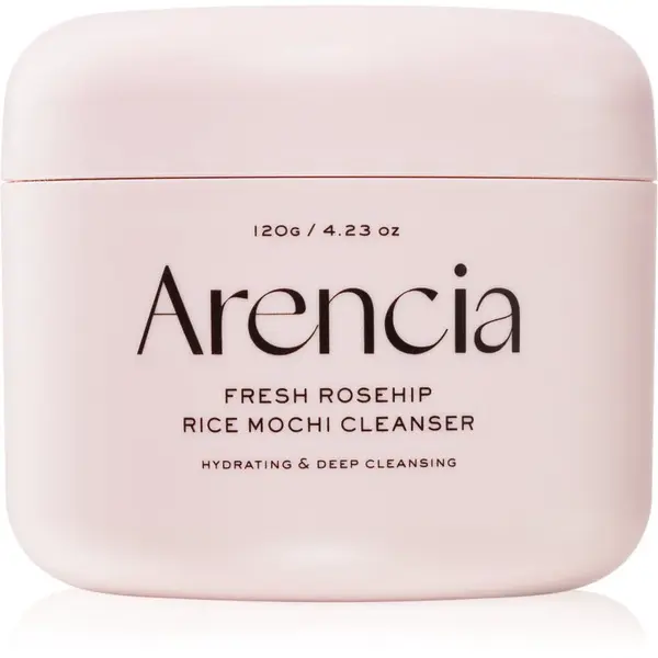 Arencia Fresh Rosehip Rice Mochi Cleanser vyživující čisticí balzám pro rozjasnění a hydrataci 120 g