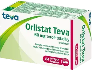 ORLISTAT Teva 60 mg 84 tobolek