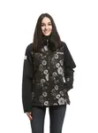 Meatfly dámská softshell bunda Zaja Black / Straws | Černá | Velikost XL
