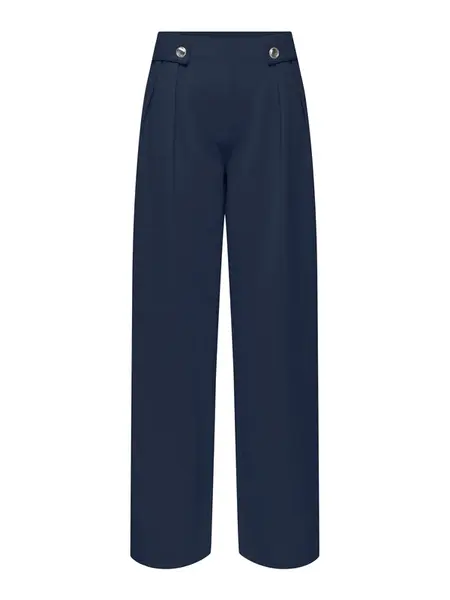 JDY Plisované nohavice 'JDYLOUISVILLE'  tmavomodrá