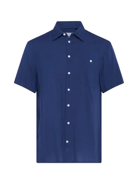 BLEND Košeľa  námornícka modrá