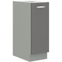 Spodní skříňka 30 D CARGO BB Barva korpusu: Šedá, Barva dvířek: Šedý lesk (Šedá)