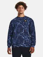 Under Armour Pjt Rock Rival Fleece Crew-BLU Mikina