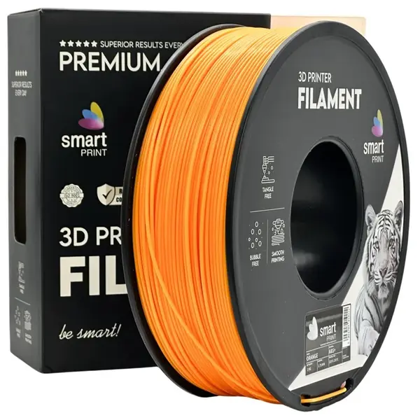 Smart Print FG-S8-E1, 3D filament, ABS+, Orange, 1kg, 1,75mm