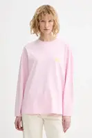 Bavlněné tričko s dlouhým rukávem American Vintage