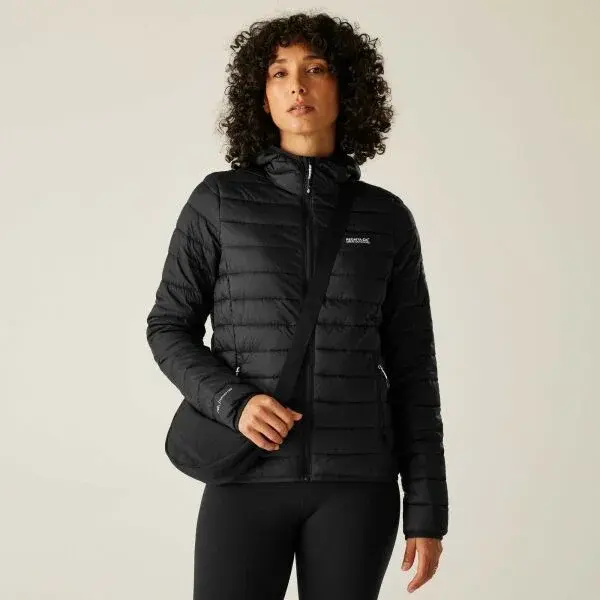 REGATTA OUTDOORS MARIZION W Dámska bunda, čierna, veľkosť