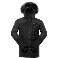 ALPINE PRO OLAD Pánská lyžařská bunda, černá, velikost