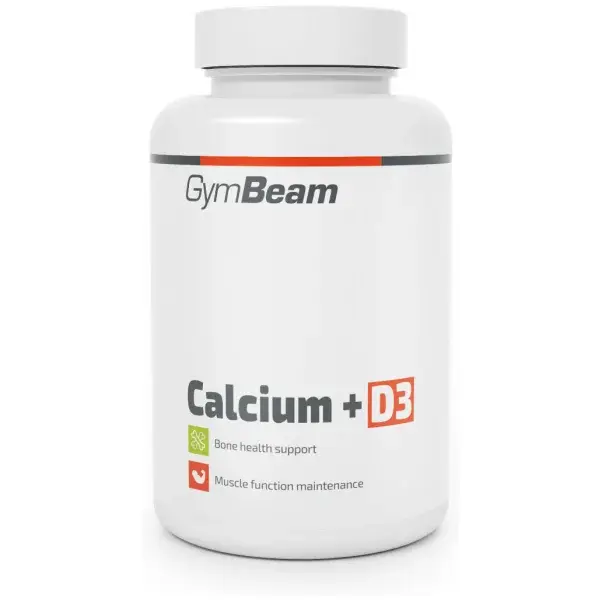 GymBeam VÁPNIK + D3 - 120 CAPS Minerálna látka, , veľkosť