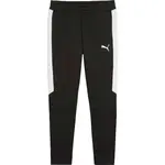 Puma TEAMEVOSTRIPE PANTS JR Detské tepláky, čierna, veľkosť