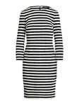 Lauren Ralph Lauren Pletené šaty  čierna / biela