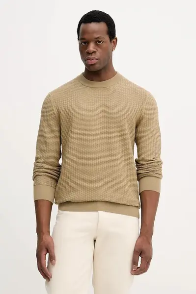 Bavlněný svetr BOSS H-Imberto