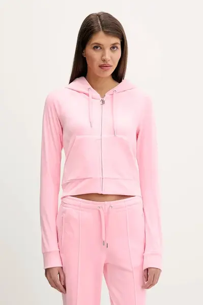 Velurová mikina Juicy Couture