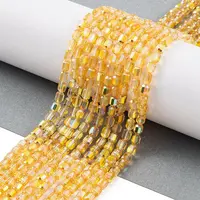 Electroplate Glass Beads Strands