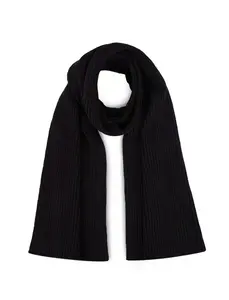 Černá pletená šála Rowdy SC