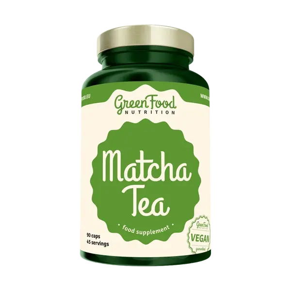 GREENFOOD NUTRITION Matcha Tea 90 kapslí
