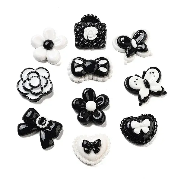 Opaque Resin Decoden Cabochons