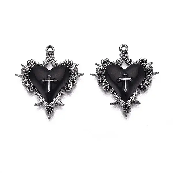 Alloy Enamel Pendants