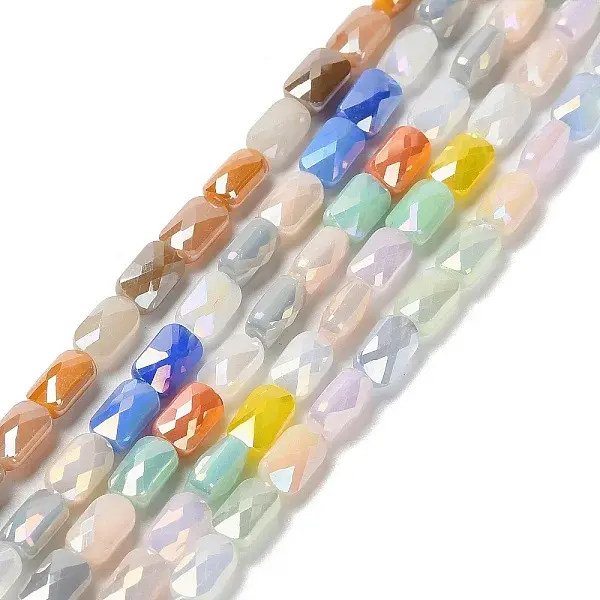 Electroplate Glass Beads Strands