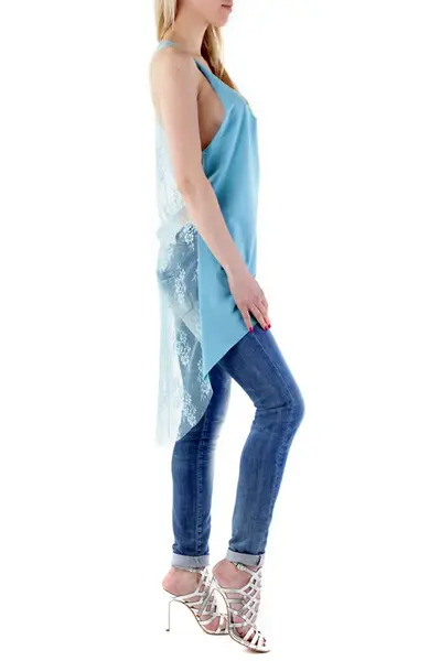 Sexy Woman Top bez rukávů