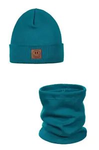 Dětská souprava čepice a nákrčníku SMILE