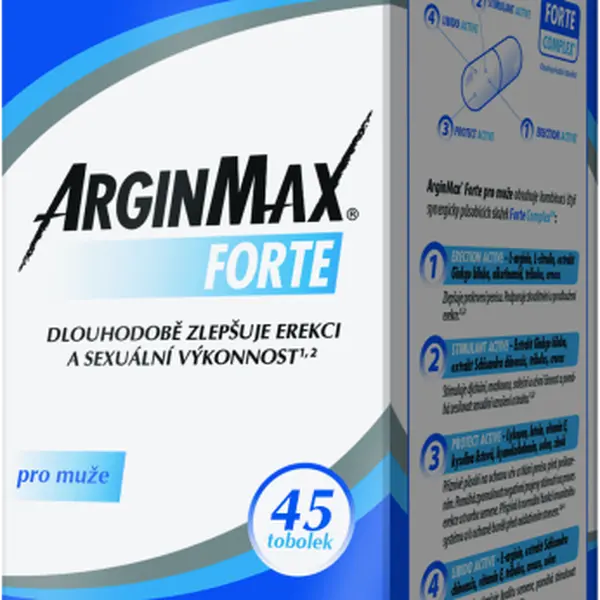 ARGINMAX Forte pro muže 45 tobolek