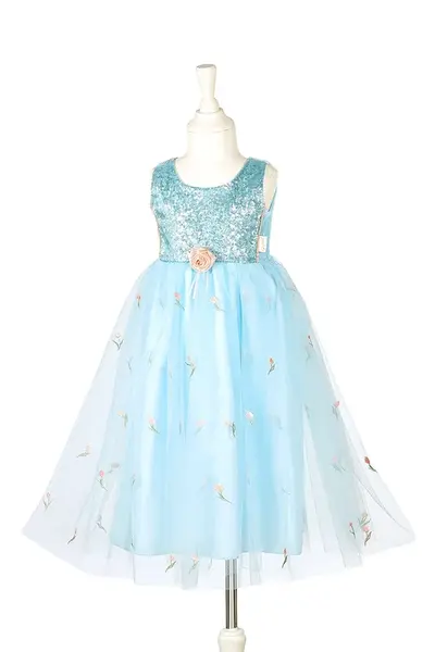 Souza! dětský kostým - princezna Nicolette - 3-4 roky, 98-104 cm