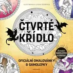Čtvrté křídlo - oficiální omalovánky a samolepky - Rebecca Yarros