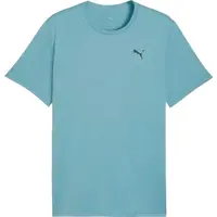 Puma M TAD ESSENTIALS SOLID CAT TEE Pánské triko, světle modrá, velikost