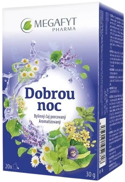 MEGAFYT Dobrú noc bylinný čaj 20 x 1.5 g
