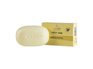 KAWAR Sírové mýdlo s minerály z Mrtvého moře 120 g