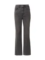 VILA Džínsy 'VIKELLY'  sivý denim